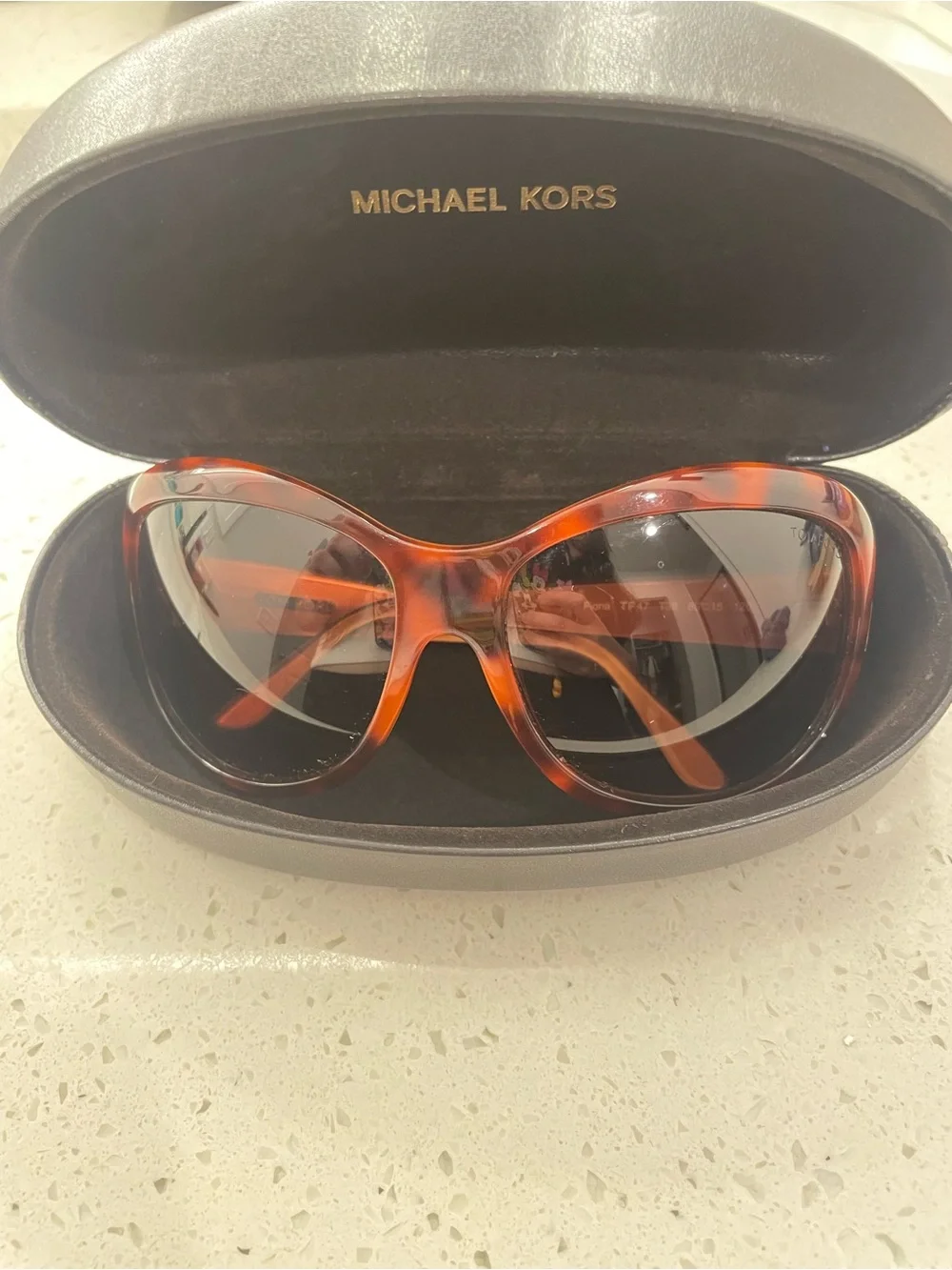 Tom Ford Tortoiseshell Brown Oversized Women's Sunglasses